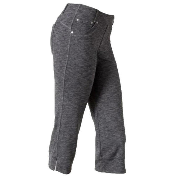 Kuhl Pants - KUHL Mova Capri Pants Pull On Stretch Comfort Dark Heather Nylon Blend Womens 4